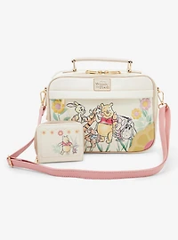 Disney Winnie the Pooh Pooh Bear and Friends Floral Crossbody Bag - BoxLunch Exclusive