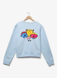 Samii Ryan Mr. Men Little Miss Daisy Women's Crewneck
