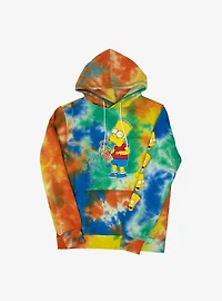 The Simpsons Bart Squishee Face Tie-Dye Hoodie & Jogger Sweatpants Set