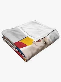 DC League Of Super-Pets Unite Silk Touch Throw Blanket