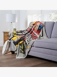 DC League Of Super-Pets Unite Silk Touch Throw Blanket
