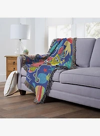 SpongeBob SquarePants Group Pic Tapestry Throw