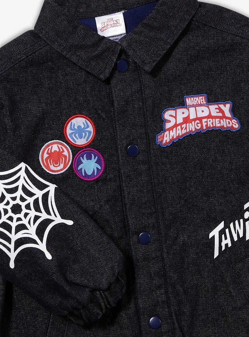 Marvel Spidey and His Amazing Friends Toddler Denim Jacket - BoxLunch Exclusive