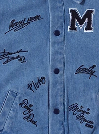 Disney Mickey and Friends Autograph Denim Toddler Jacket — BoxLunch Exclusive
