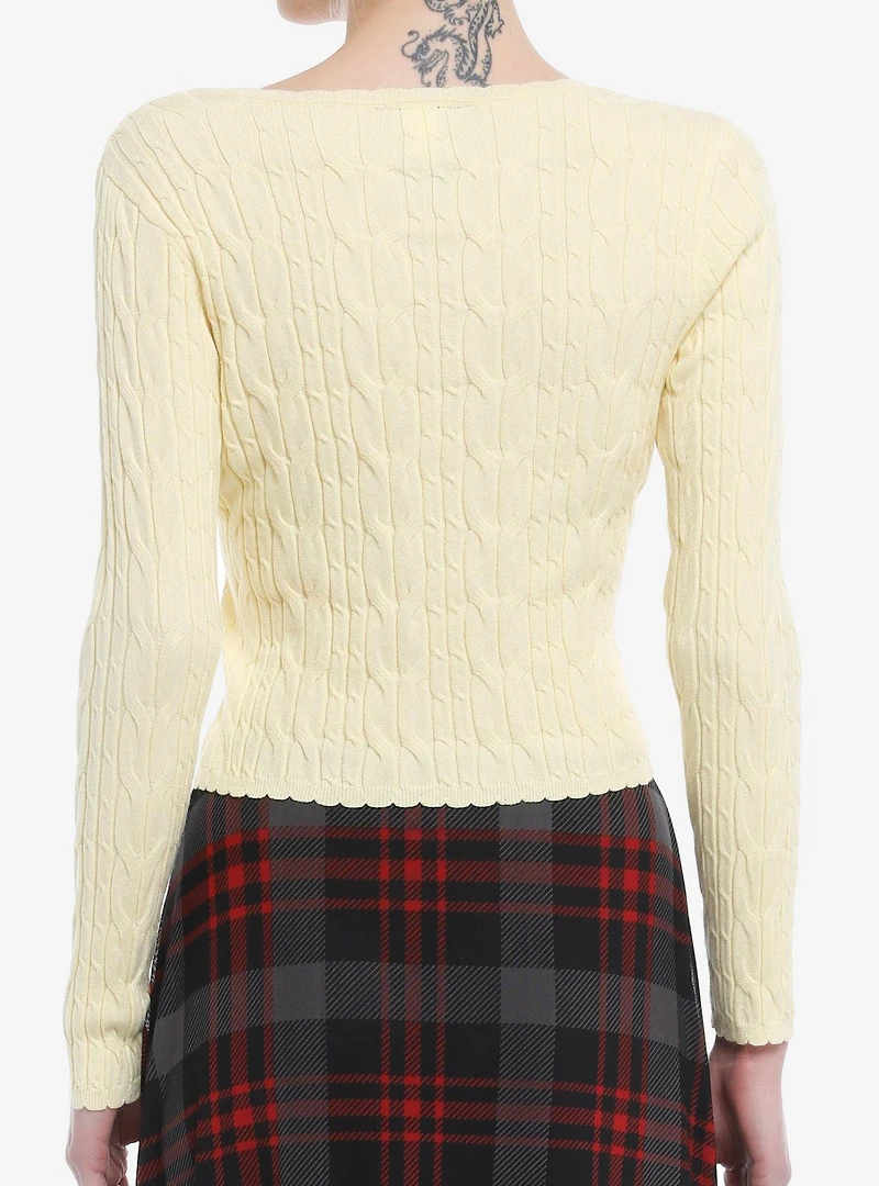 Sweet Society Can't Frolic With Us Deer Girls Long-Sleeve Sweater