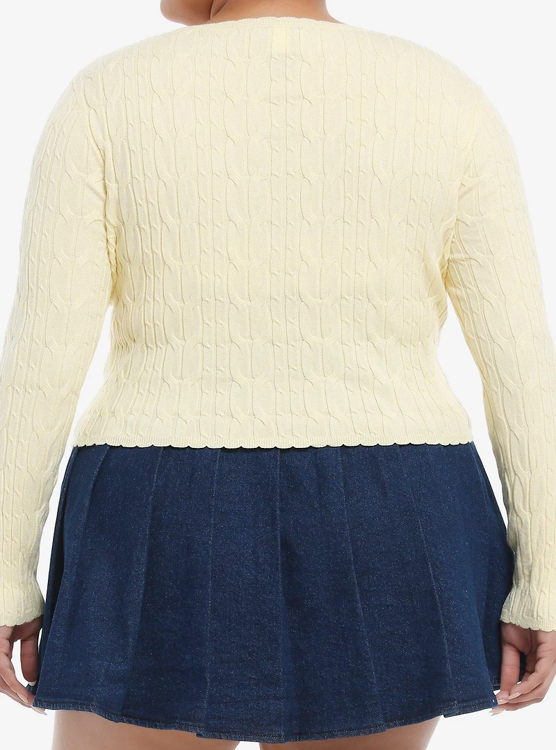 Sweet Society Can't Frolic With Us Deer Girls Long-Sleeve Sweater Plus Size