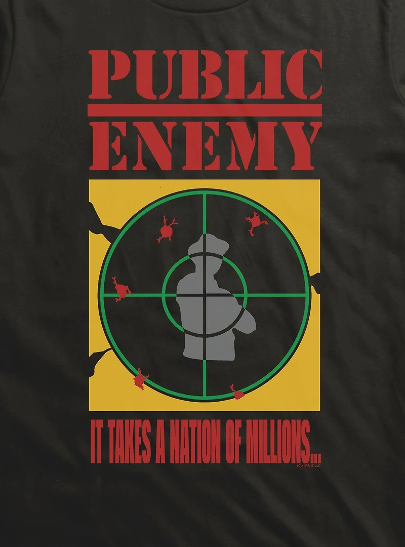 Public Enemy Takes A Nation Of Millions T-Shirt