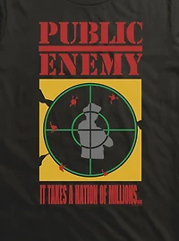 Public Enemy Takes A Nation Of Millions T-Shirt