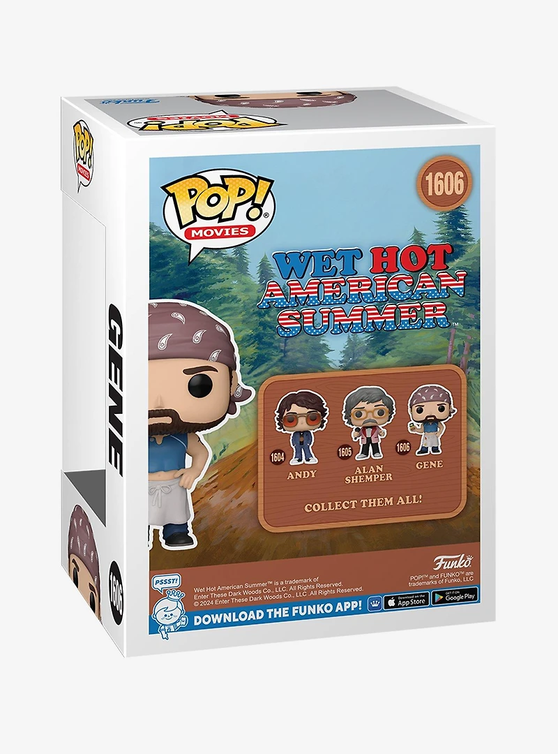 Funko Pop! Movies Wet Hot American Summer Gene Vinyl Figure