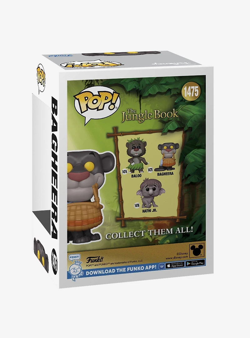 Funko Pop! Disney The Jungle Book Bagheera Vinyl Figure