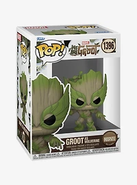 Funko Pop! Marvel 85th Anniversary We Are Groot Groot as Wolverine Vinyl Bobblehead Figure