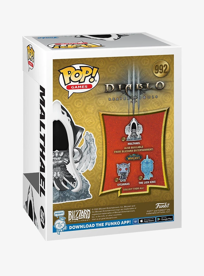 Funko Pop! Games Diablo III: Reaper of Souls Malthael Vinyl Figure