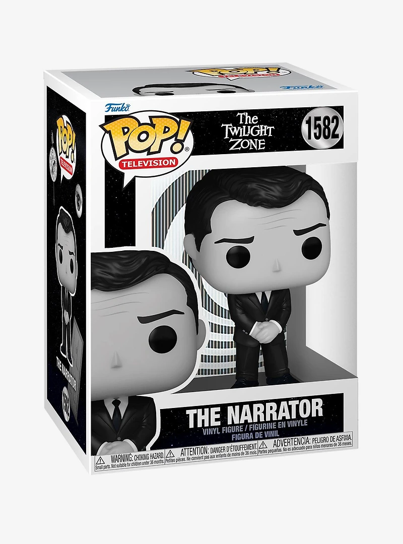 Funko Pop! Television The Twilight Zone The Narrator Vinyl Figure