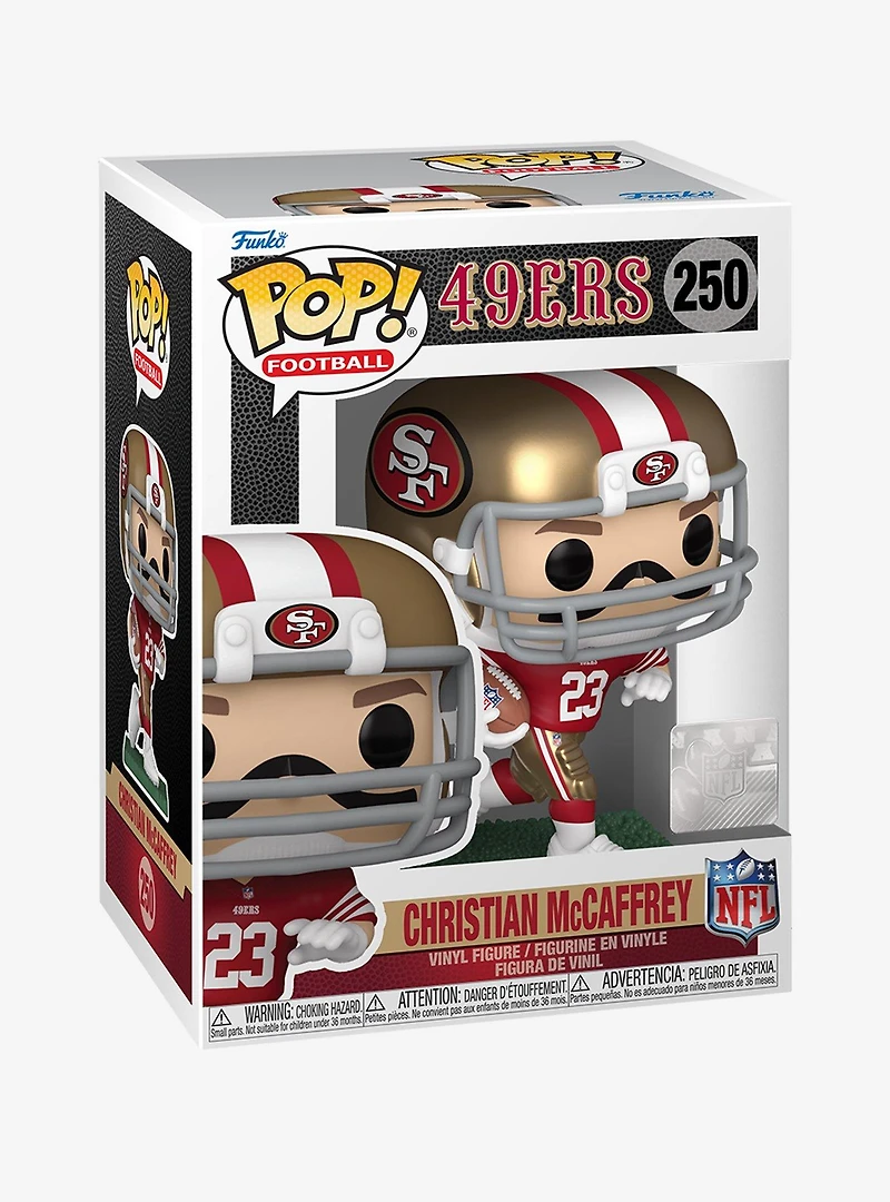 Funko Pop! Football San Francisco 49ers Christian McCaffrey Vinyl Figure