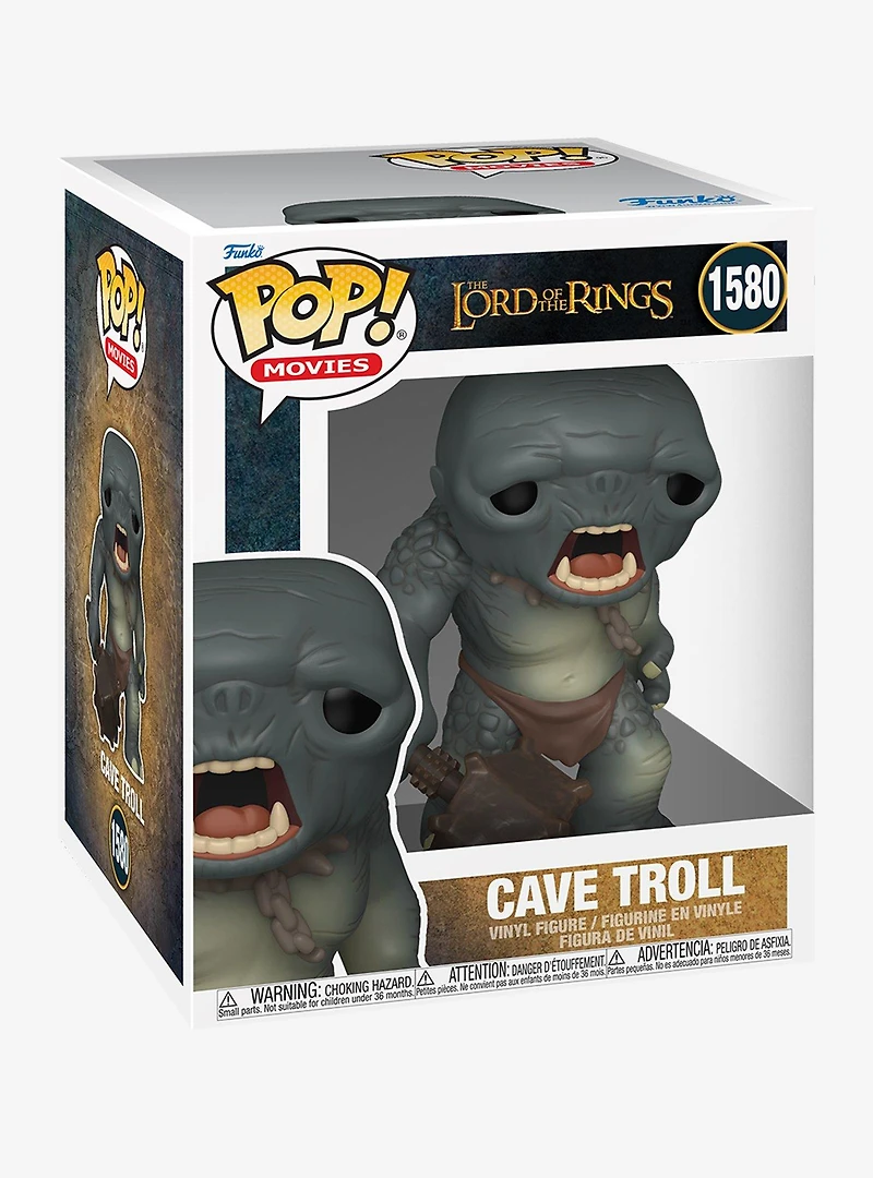 Funko Pop! Movies The Lord of the Rings Cave Troll Vinyl Figure