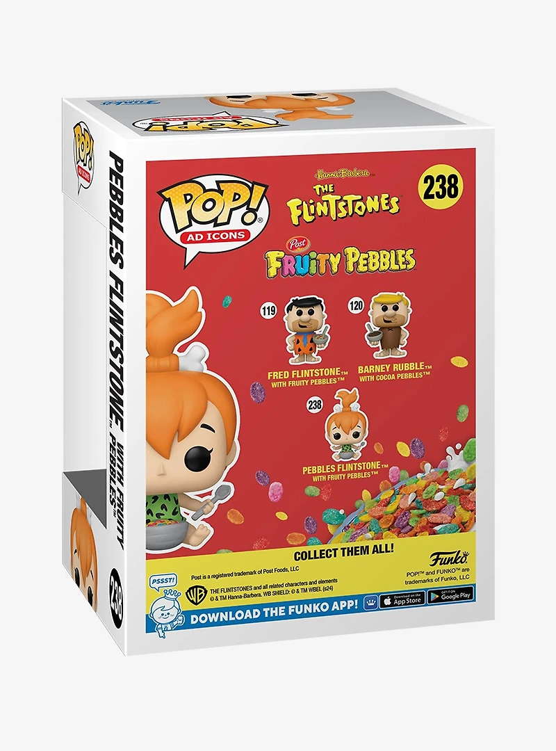 Funko Pop! Ad Icons The Flintstones Fruity Pebbles Pebbles Flintstone Vinyl Figure