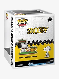 Funko Pop! Deluxe Peanuts Snoopy & Beagle Scouts Vinyl Figure
