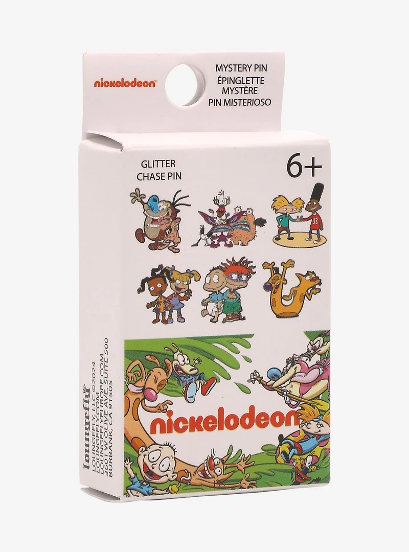 Loungefly Nickelodeon Retro Characters Blind Box Enamel Pin
