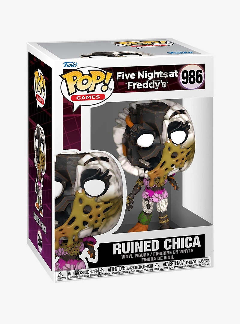 Funko Pop! Games Five Nights at Freddy's Ruined Chica Vinyl Figure