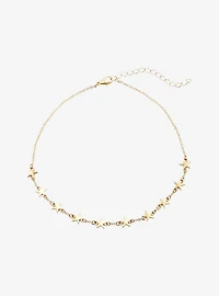 Thorn & Fable Mushroom Star Choker Necklace Set