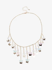 Thorn & Fable Dangling Butterfly Necklace