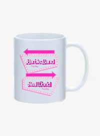 Barbie Barbieland Real World Signs Mug 11oz