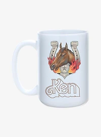 Barbie Ken Horse Mug 15oz