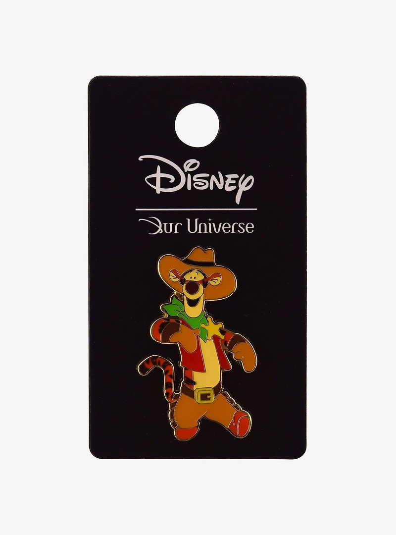 Our Universe Disney Winnie the Pooh Tigger Western Enamel Pin — BoxLunch Exclusive