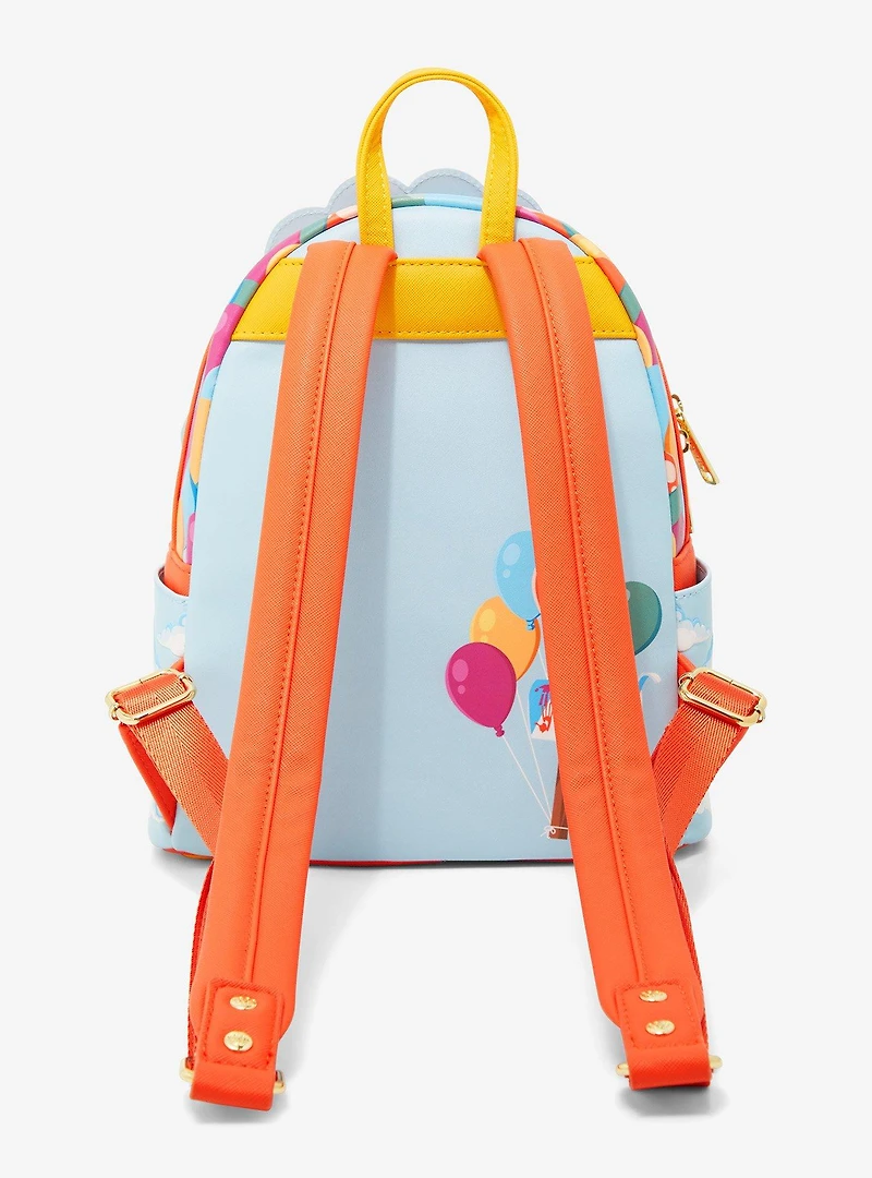 Loungefly Disney Pixar Up Carl & Ellie Balloons Mini Backpack - BoxLunch Exclusive
