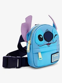 Loungefly Disney Lilo & Stitch Winking Stitch Wristlet — BoxLunch Exclusive