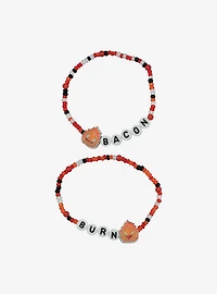 Studio Ghibli® Howl's Moving Castle Calcifer Best Friend Bead Bracelet Set