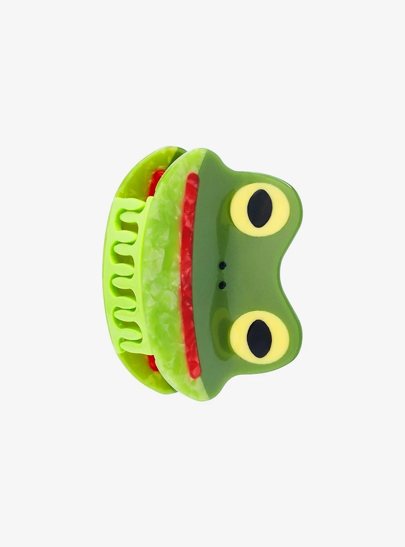 Thorn & Fable Frog Face Claw Hair Clip