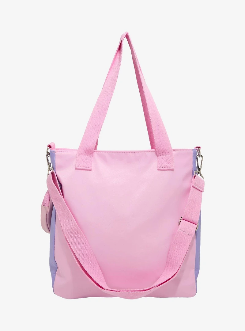 Kirby Pastel Cargo Tote Bag With Coin Purse