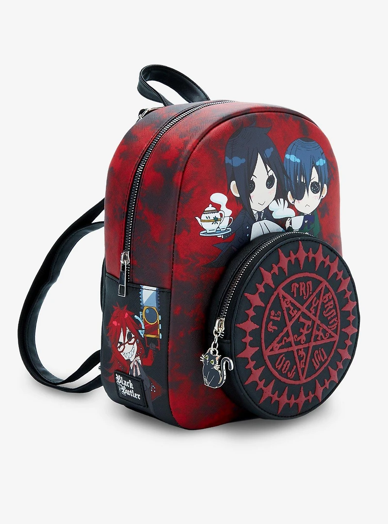 Black Butler Chibi Ciel & Sebastian Mini Backpack