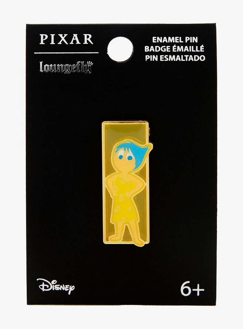 Loungefly Disney Pixar Inside Out Joy Portrait Enamel Pin - BoxLunch Exclusive