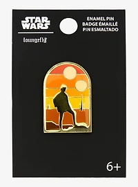 Loungefly Star Wars Luke Silhouette Enamel Pin - BoxLunch Exclusive