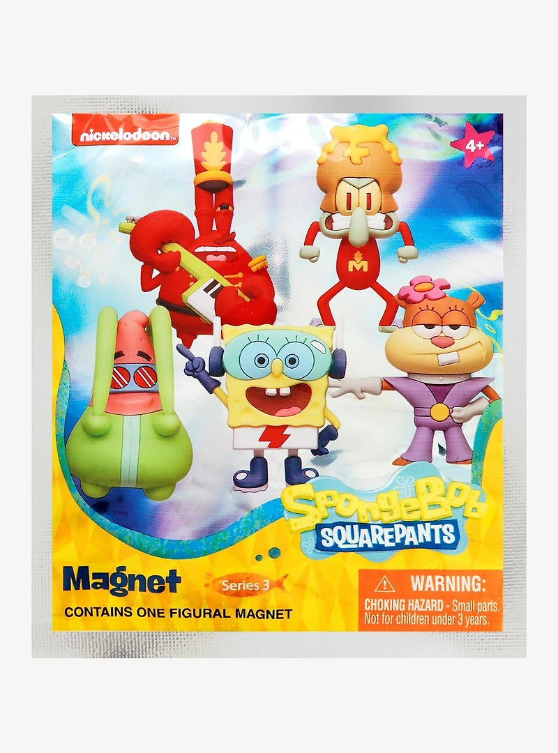 SpongeBob SquarePants Characters Blind Bag Figural Magnet