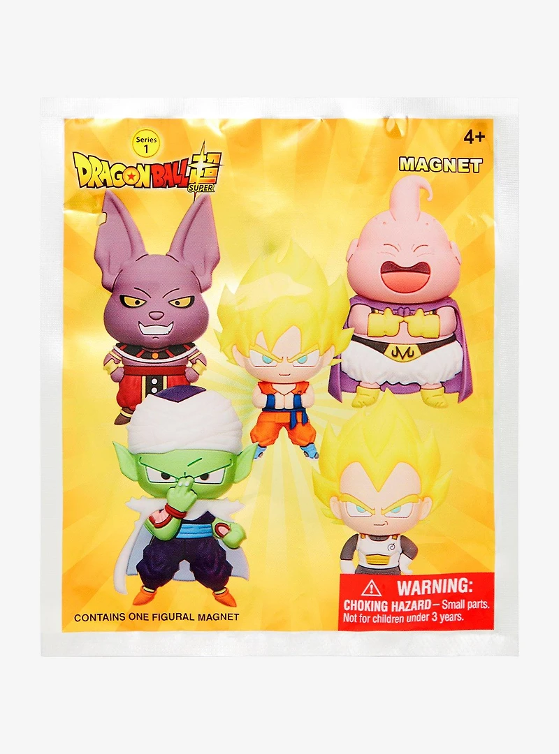 Dragon Ball Super Characters Series 1 Blind Bag Figural Magnet