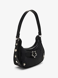 Black Star Buckle Shoulder Bag