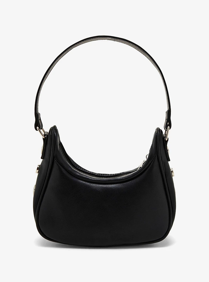 Black Star Buckle Shoulder Bag