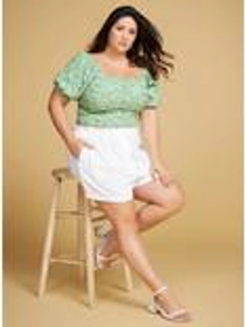 Her Universe Star Wars The Mandalorian Grogu Women's Plus Crop Top — BoxLunch Exclusive