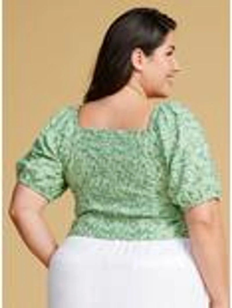 Her Universe Star Wars The Mandalorian Grogu Women's Plus Crop Top — BoxLunch Exclusive