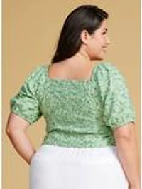 Her Universe Star Wars The Mandalorian Grogu Women's Plus Crop Top — BoxLunch Exclusive