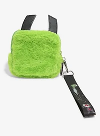Invader Zim GIR Plush Coin Purse With Wrist Lanyard
