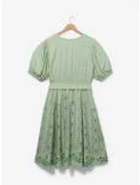 Disney the Princess and Frog Bayou Puff Sleeve Plus Midi Dress — BoxLunch Exclusive