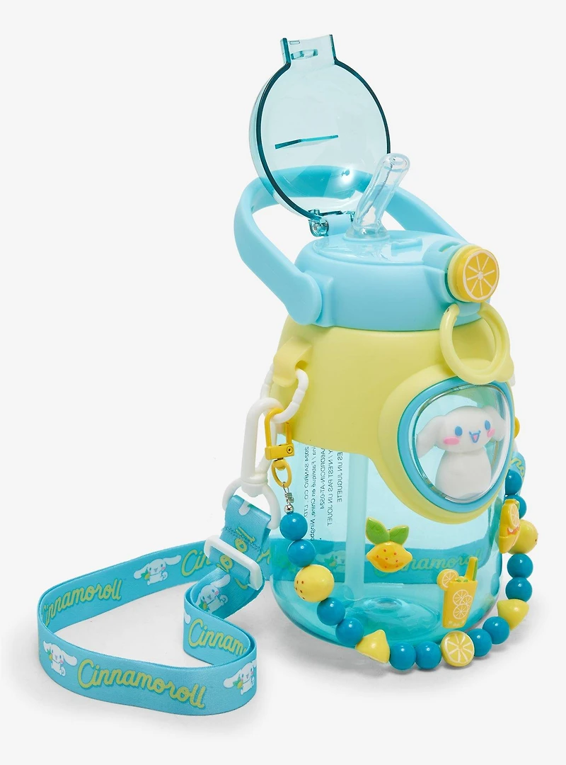 Cinnamoroll Water Bottle With Lanyard