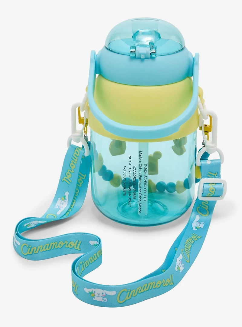 Cinnamoroll Water Bottle With Lanyard