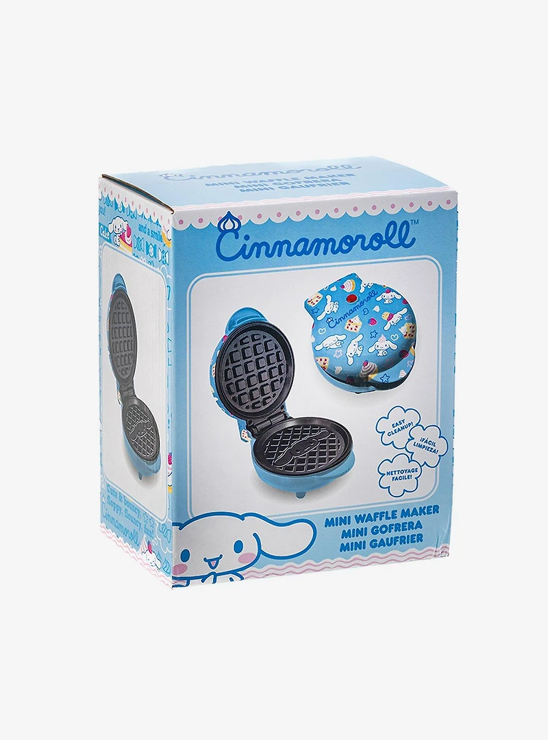 Sanrio Cinnamoroll Allover Print Mini Waffle Maker