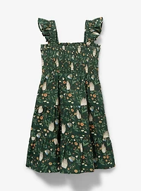 Studio Ghibli My Neighbor Totoro Garden Allover Print Smocked Toddler Dress — BoxLunch Exclusive