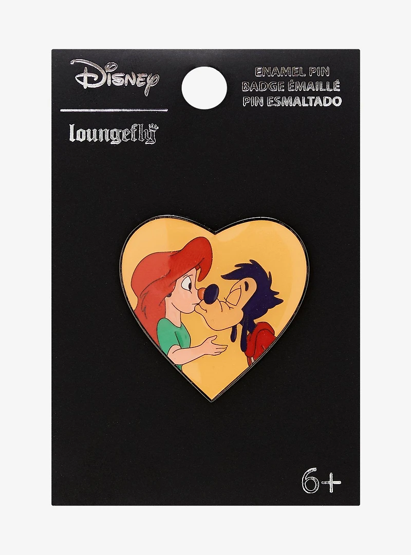 Loungefly Disney A Goofy Movie Max & Roxanne Heart Enamel Pin - BoxLunch Exclusive